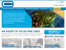 Tablet Screenshot of jwcole.com